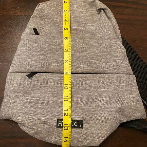 Gray Sling Backpack - Picture 9 of 12